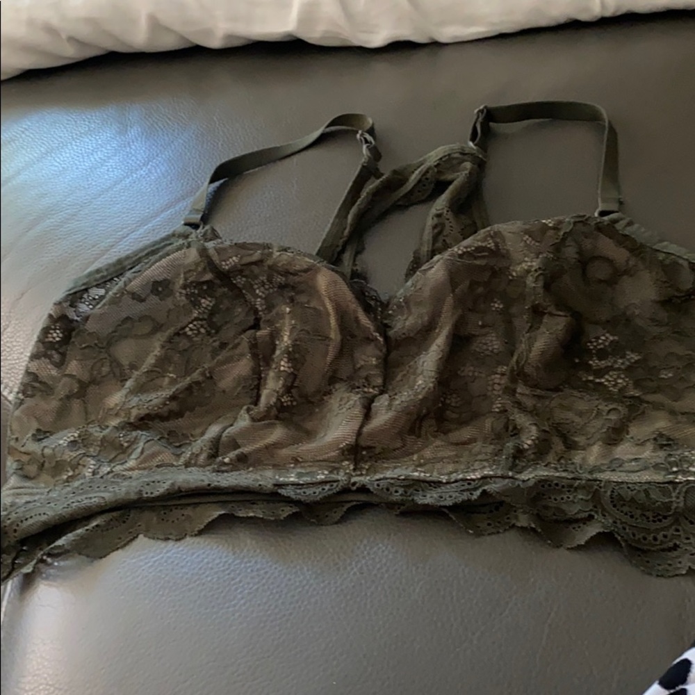 Green bralet